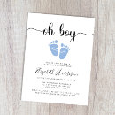Search for modern postcards baby shower invitations script