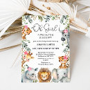 Recherche de safari baby girl shower invitations Verdure