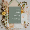 Search for moss green invitations Elegant