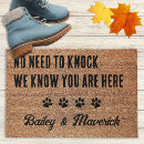 Search for dog paw print doormats Welcome