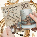 Search for vintage 30th birthday invitations Whimsical