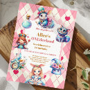 Recherche de cheshire chat invitations Fête du thé
