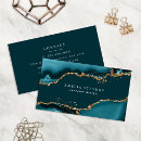 Search for teal business cards Sleek