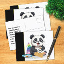 Recherche de anniversaire panda cartes postales Mignon