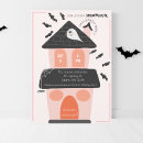 Search for haunted house halloween invitations Cute