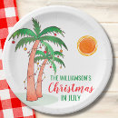 Search for christmas in july paper plates Summer party