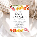 Recherche de tulipes invitations Minimaliste