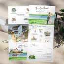 Search for river wedding invitations Watercolor