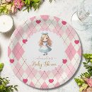 Search for alice wonderland white rabbit plates Tea party