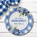 Search for blueberry paper plates Watercolor