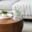 Search for green ribbon mugs Heart