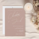 Search for blush pink wedding invitations Boho