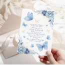 Recherche de papillon bleu invitations Élégant