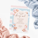 Recherche de twins remerciements cartes Baby shower merci