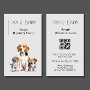 Recherche de chien beagle cartes visite Simple