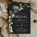 Search for foliage bridal shower invitations Modern