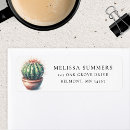 Search for cactus return address labels Botanical