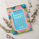 Search for swim party invitations Modern