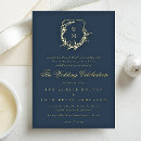 Search for real gold foil wedding invitations Traditional