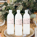Search for thank you water bottle labels Script