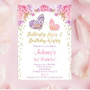 Search for butterfly invitations Gold glitter
