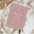 Search for peach christening invitations Elegant