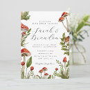 Search for mushroom wedding invitations Forest