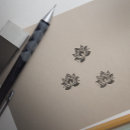 Search for lotus flower rubber stamps Punch hole