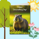 Search for happy groundhog cards Cute