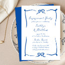 Search for french engagement party invitations Hand drawn