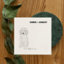 Search for dog cocktail wedding napkins Simple