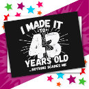 Recherche de anniversaire de 43 ans cartes invitations 43e