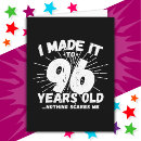 Search for 96th birthday cards Humour