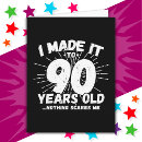 Search for 90 year old birthday cards Funny