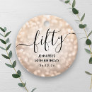 Search for 50th birthday gift tags Rose gold