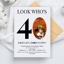 Search for look whos 40 invitations 40th