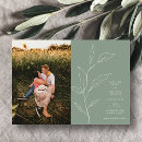 Search for olive green invitations Greenery