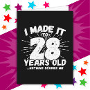 Search for 28th birthday cards Humour