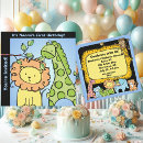 Search for tiger kid square invitations Animals