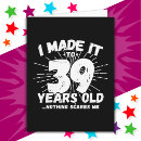 Search for funny 39th birthday cards Humour