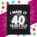 Recherche de humour 40 ans 40e