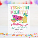 Search for twotti frutti birthday invitations Tropical