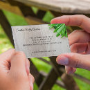 Search for florist business cards Botanist