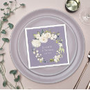 Search for lavender wedding napkins Engagement party