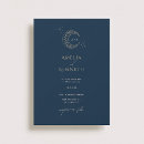 Search for moonlight wedding invitations Gold