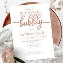 Search for rose gold bridal shower invitations Typography