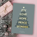 Search for peace joy and hope holiday cards Christian