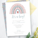Recherche de boho baby boy shower invitations Bohème