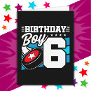 Search for 6 year old boy birthday cards 6th