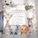 Search for little one on the way invitations Elephant